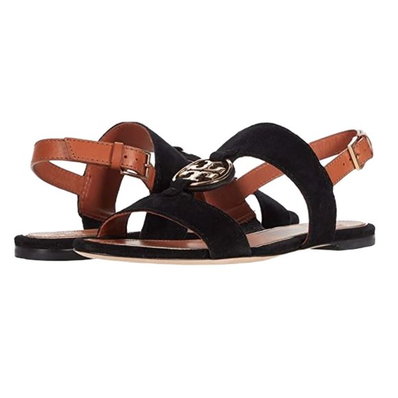 Tory Burch Shoes - NIB Tory Burch Metal Miller Two Band Sandal - Size 7